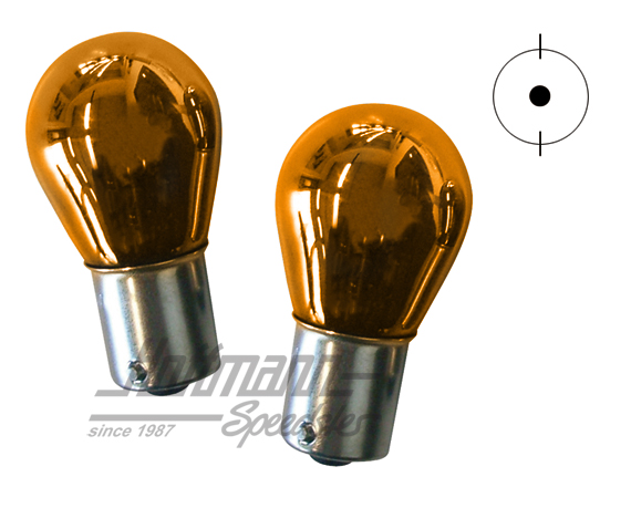 Blinkerlampen, chrombedampft, orange | 500264 YS0 | 020-4419-08