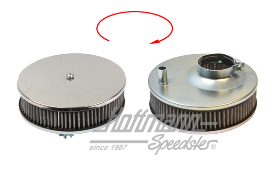 Sportluftfilter, Chrom, Empi | 00-8957-0 | 045-9088