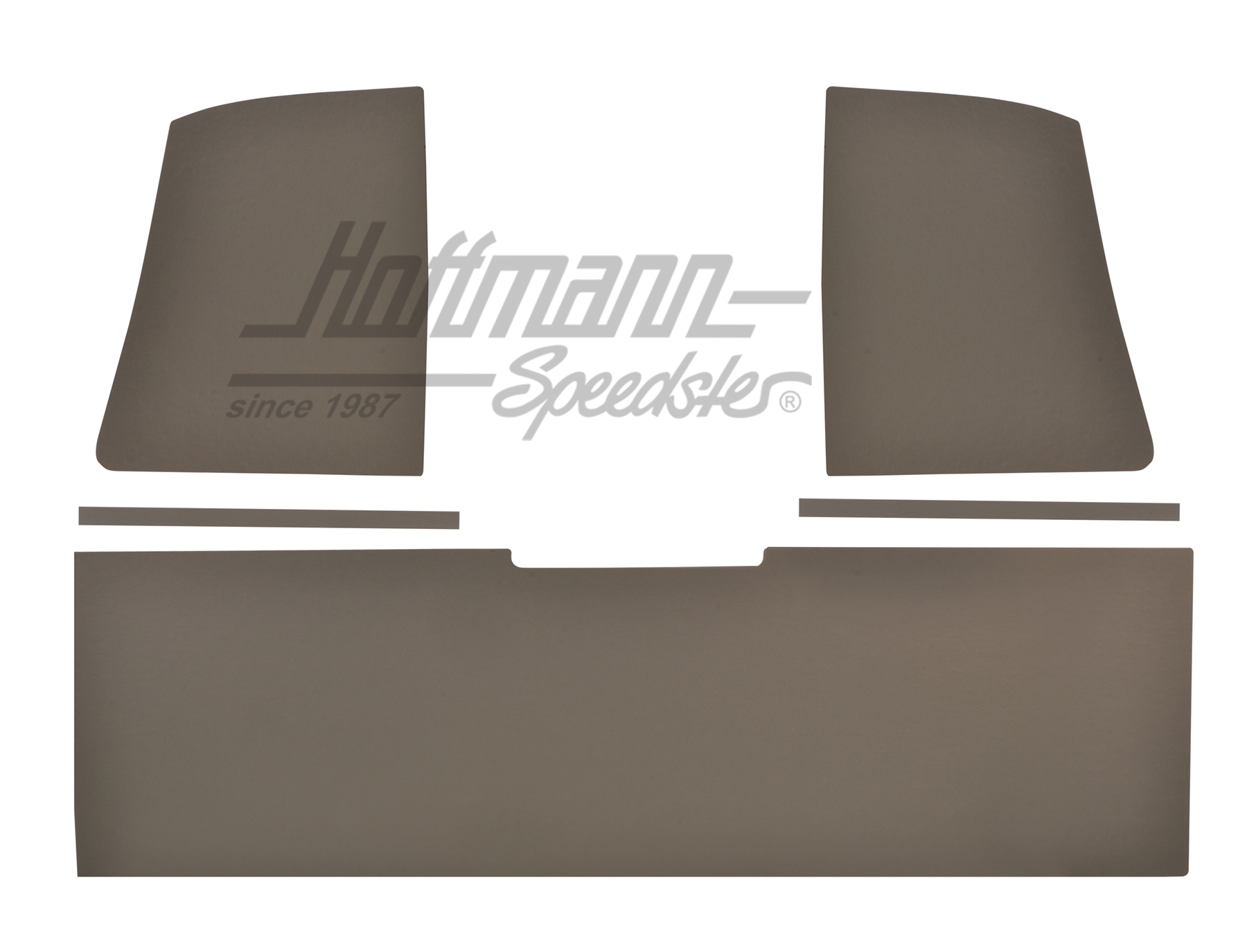 Dachverkleidung, Bus T1, Pritsche, grau