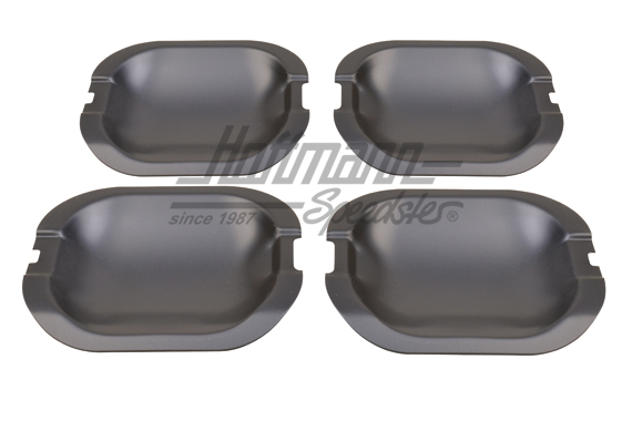 Türgriffschalen, Alu schwa.,Golf 3,4-tür | 50032 | 200-6653