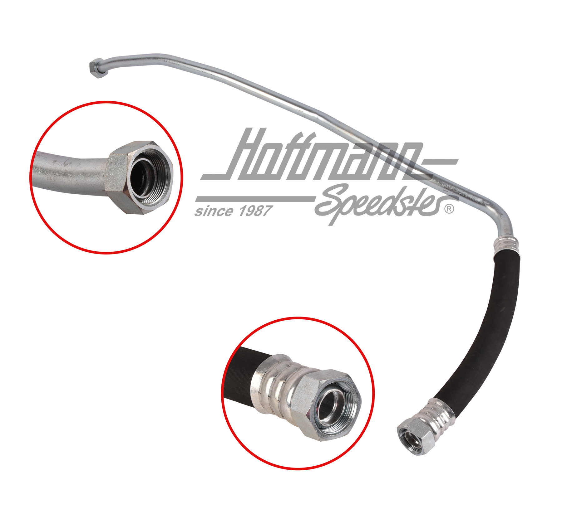 Ölleitung, Motor/Thermostat, Turbo,78-89 | 930 107 743 10 | 530-0535-38