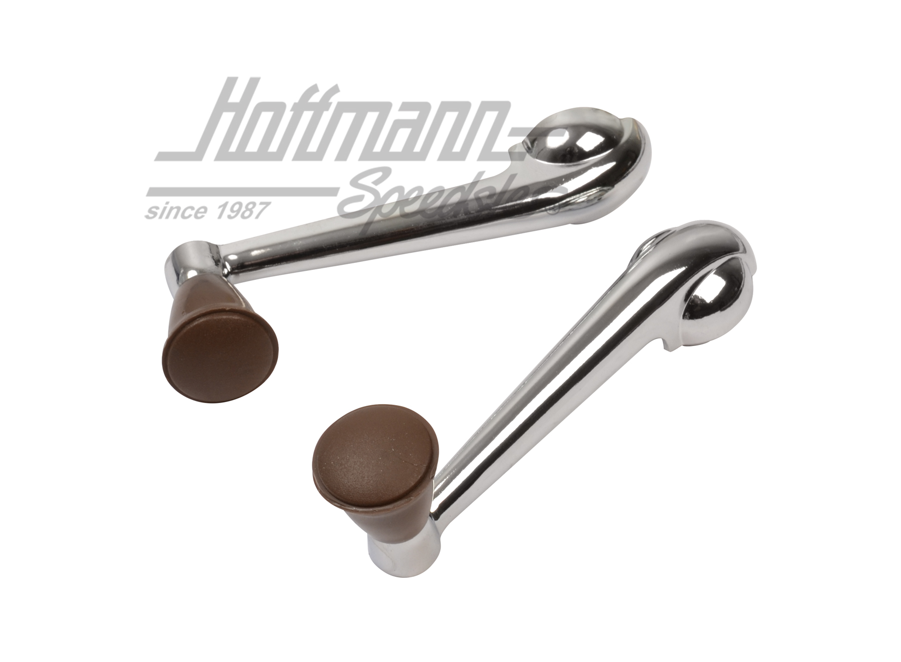 Fensterkurbel, Serie, Chrom/braun, -7.67