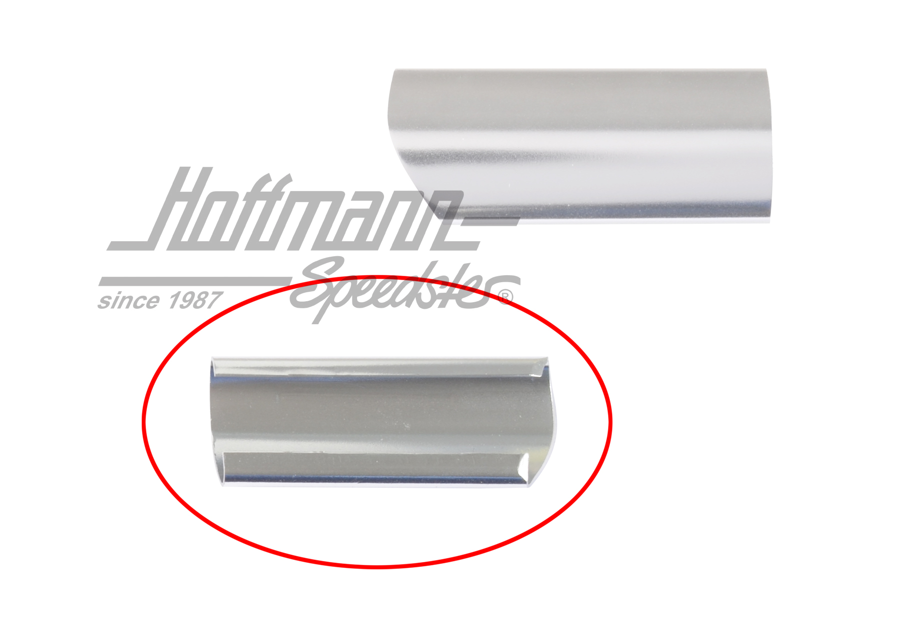 Endstück, Zierleiste, Heckscheibe, re.