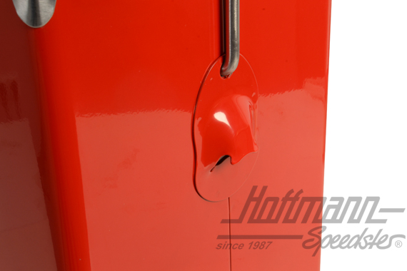 Kühlbox, Vintage Cooler, rot