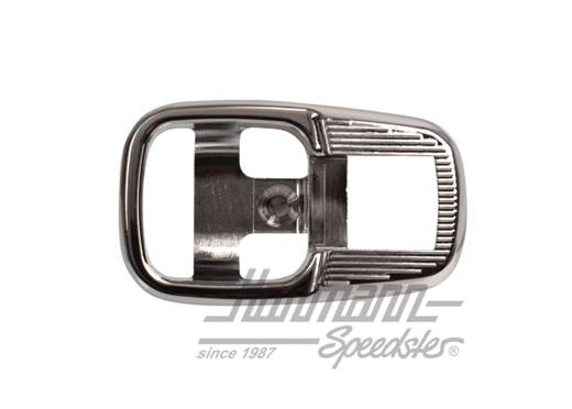 Türöffnerblende, Metall/Chrom, 8.63-