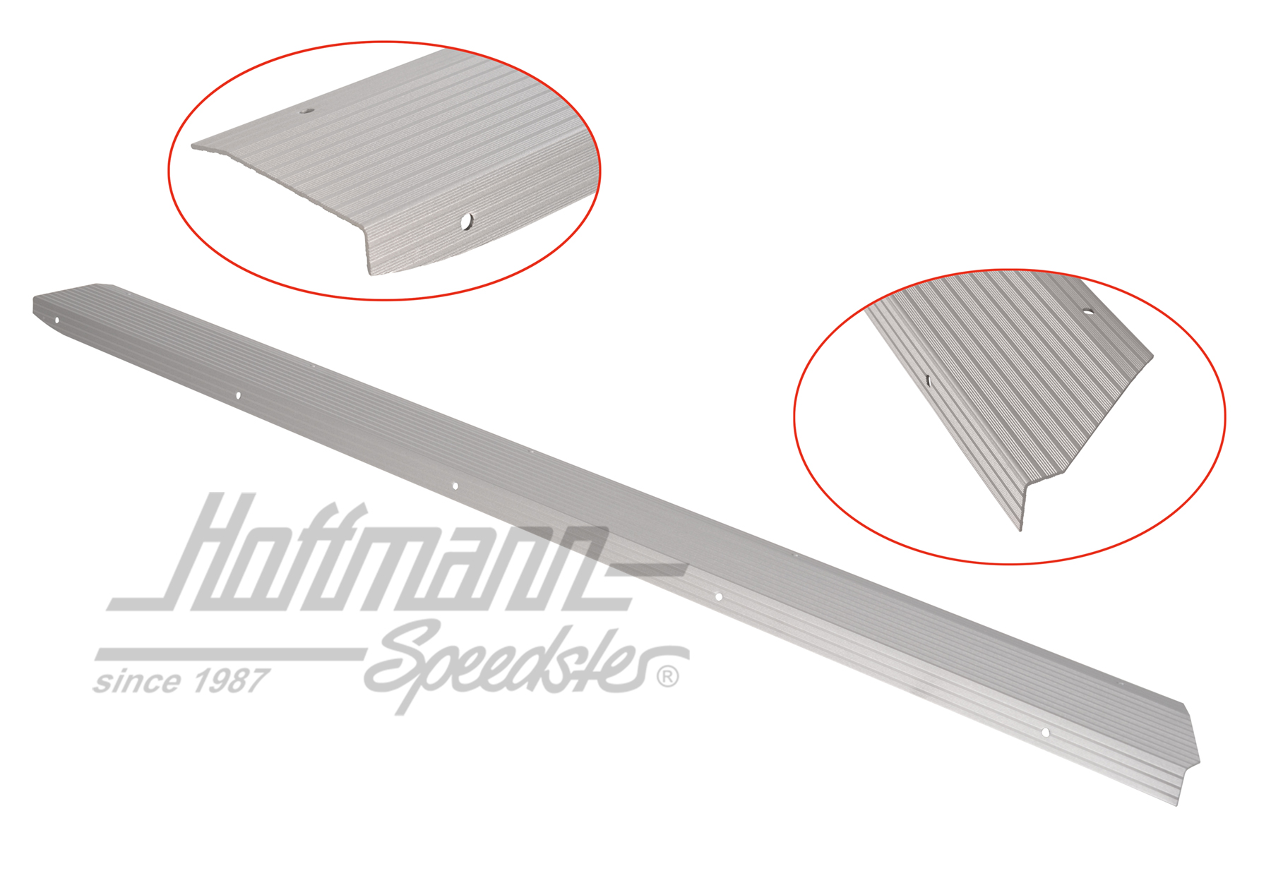 Schwellerabdeckung, Alu, 911, 65-73, re. | 901 551 116 50 | 512-0104-02