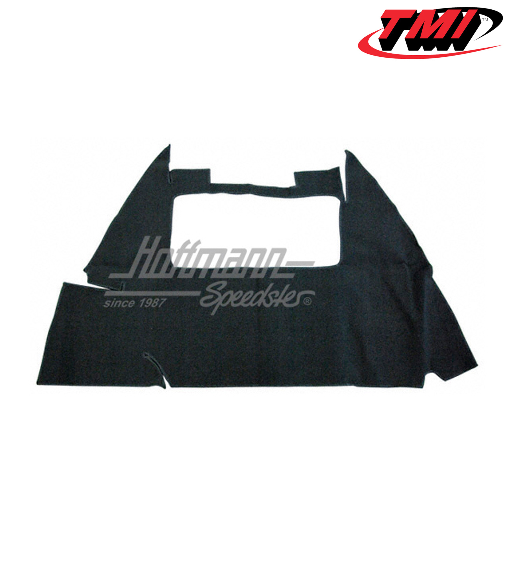 Teppichsatz, Kofferraum, Velour, schwarz, 8.53-7.59 | 34-T1151-801 | 055-7660