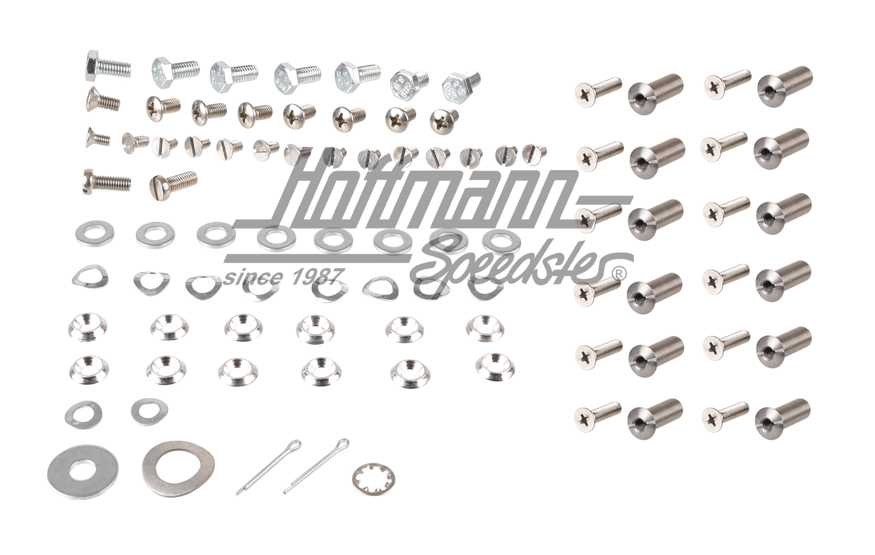 Schraubensatz, Faltdach, Bus T1, 60-67