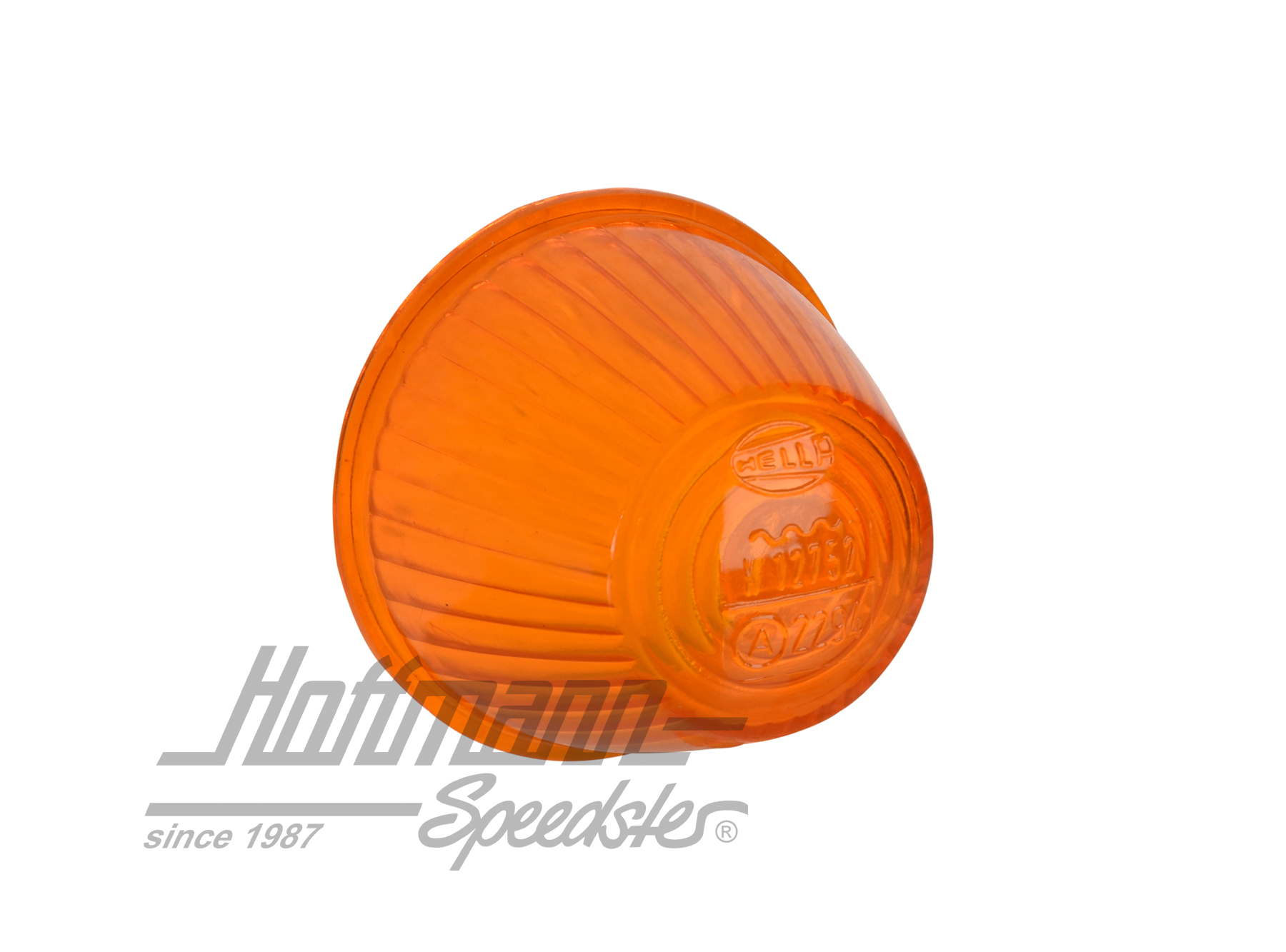 Blinkerglas, 58-63, Hella, orange | 141 953 161 B | 063-2270