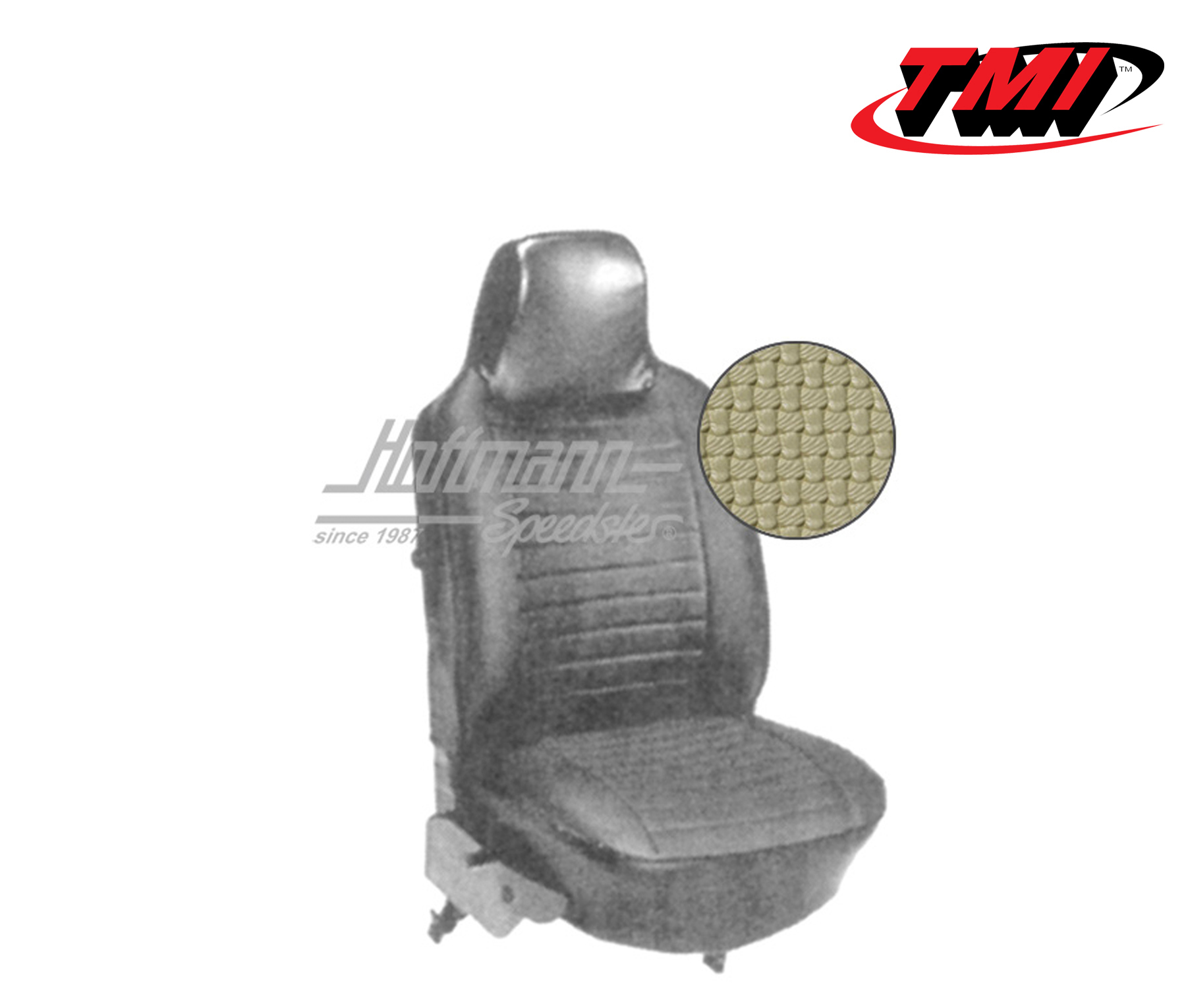Sitzbezüge, Cabrio, 73-76, Korbmuster, beige | 43-1327-04 | 055-6330