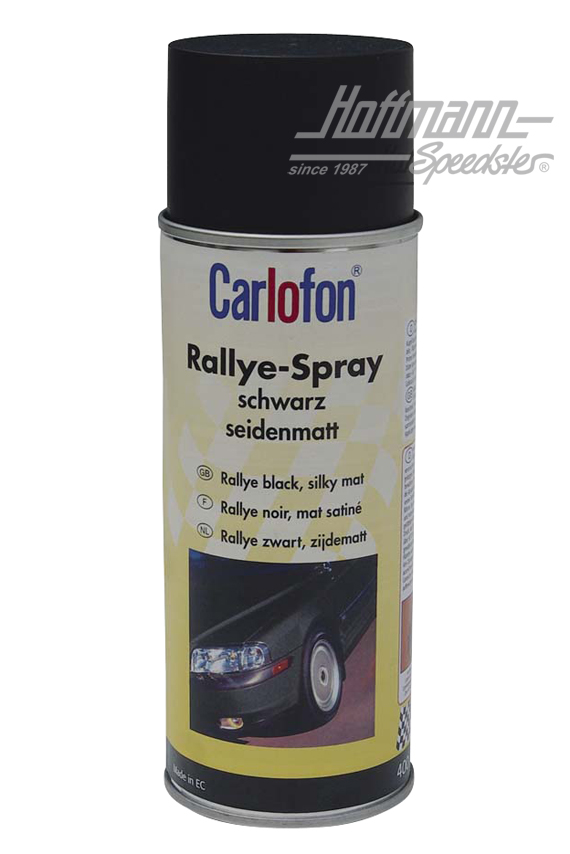 Rallye Spray, schwarz matt, 400 ml | 40707 | 024-2040