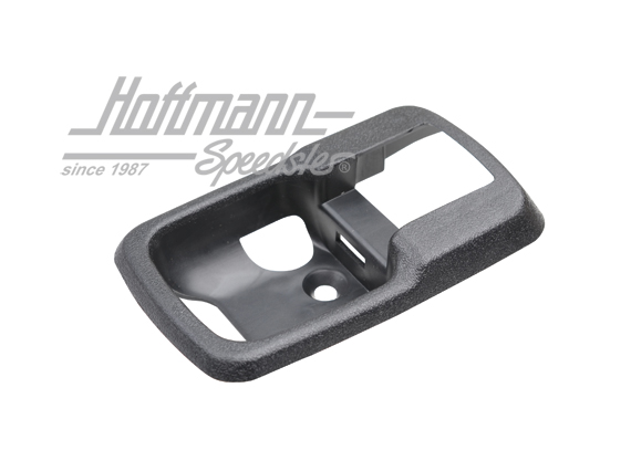 Türöffnerblende, schwarz