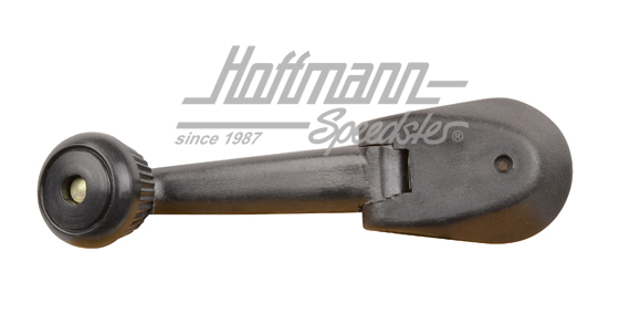 Schiebedachkurbel, schwarz, 8.63-7.92 | 253 877 453 BK | 020-5504-04