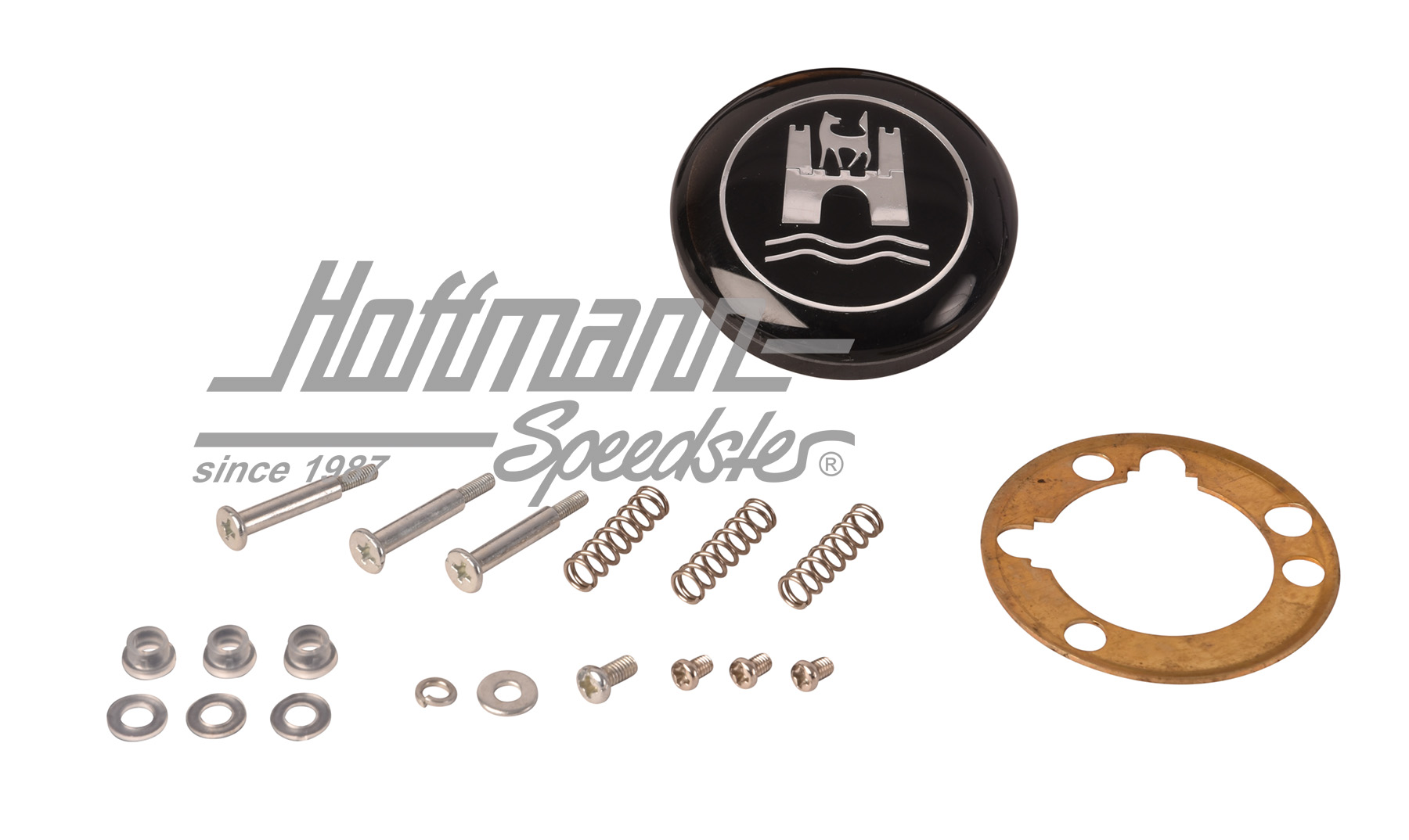 Lenkrad, komplett, 8.61-7.71, elfenbein