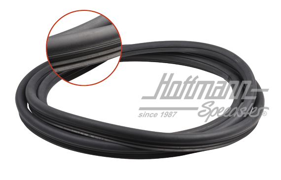 Frontscheibendichtung, 67-79, mit Nut | 241 845 121 | 090-6110-10