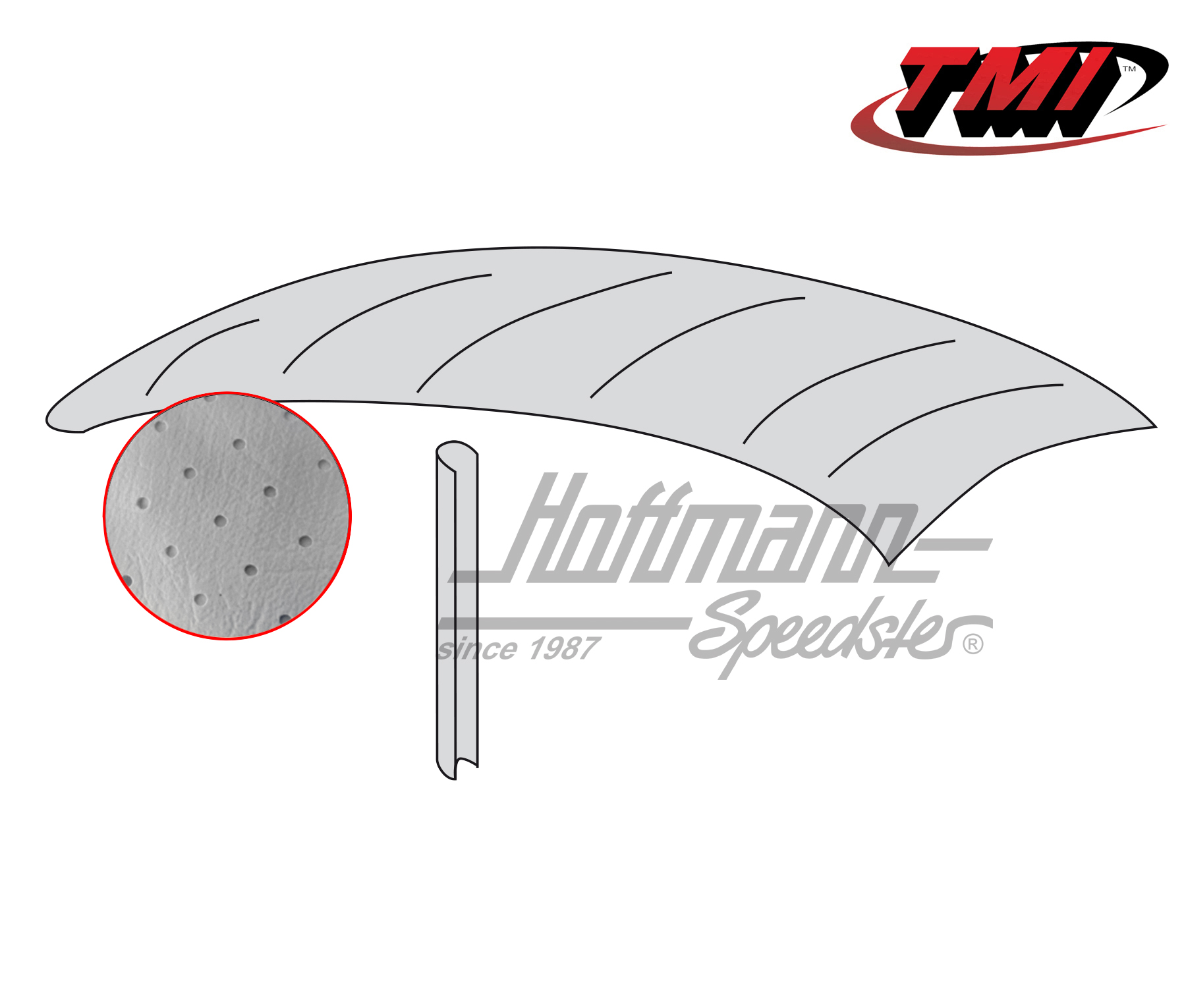 Himmel, Original-Style, perforiert grau, 8.46-7.52 | 20-1114-46 | 055-7190-30