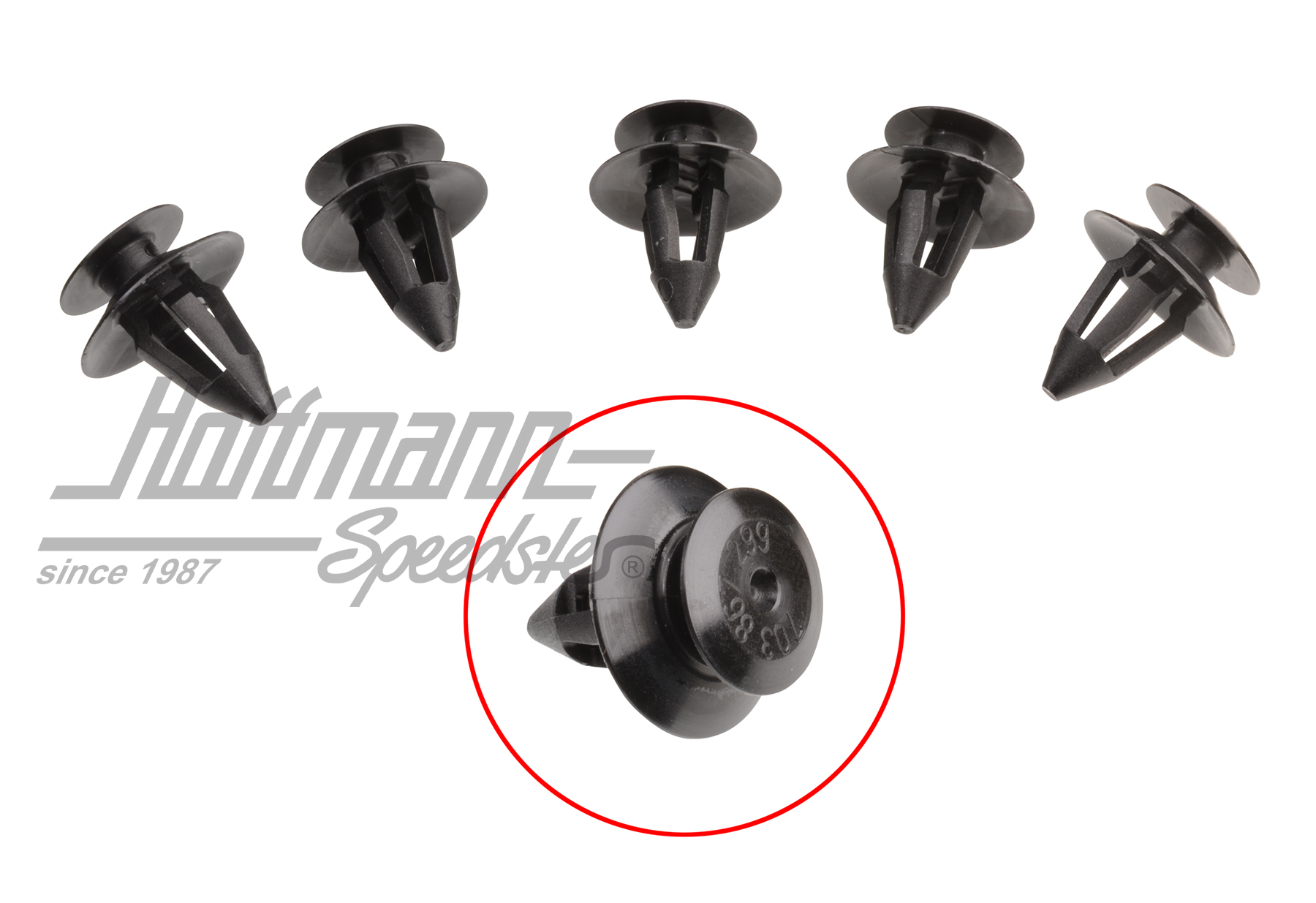 Clip, Verkleidung, hinten (Satz) | 703 867 299 | 408-2890-20