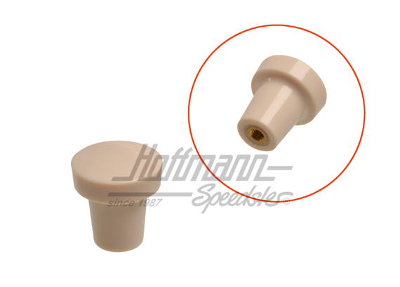 Knopf, Heizklappen-/Haubenzug,  v./h.