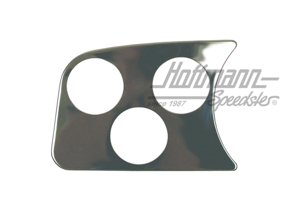 Instrumenteneinsatz, links, 3x52, Chrom | --- --- --- | 010-2801-07