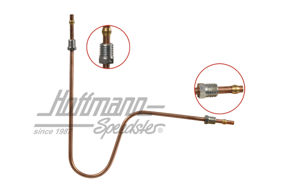 Benzinleitung, Pumpe/Vergaser, 52-59,6mm | 111 127 511 A | 020-0823-33