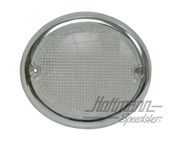 Blinkerglas, weiß, Bus T1, 63-67, vorne links | 211 953 161 B | 086-2043-01