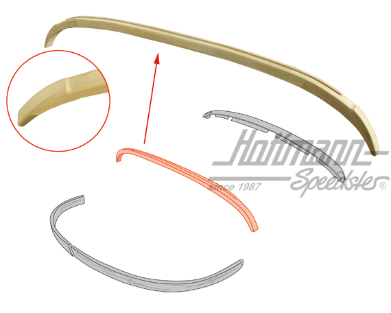 Spriegel über Heckfenster, -11.68 (Holz) | 141 871 801 | 060-4100-10