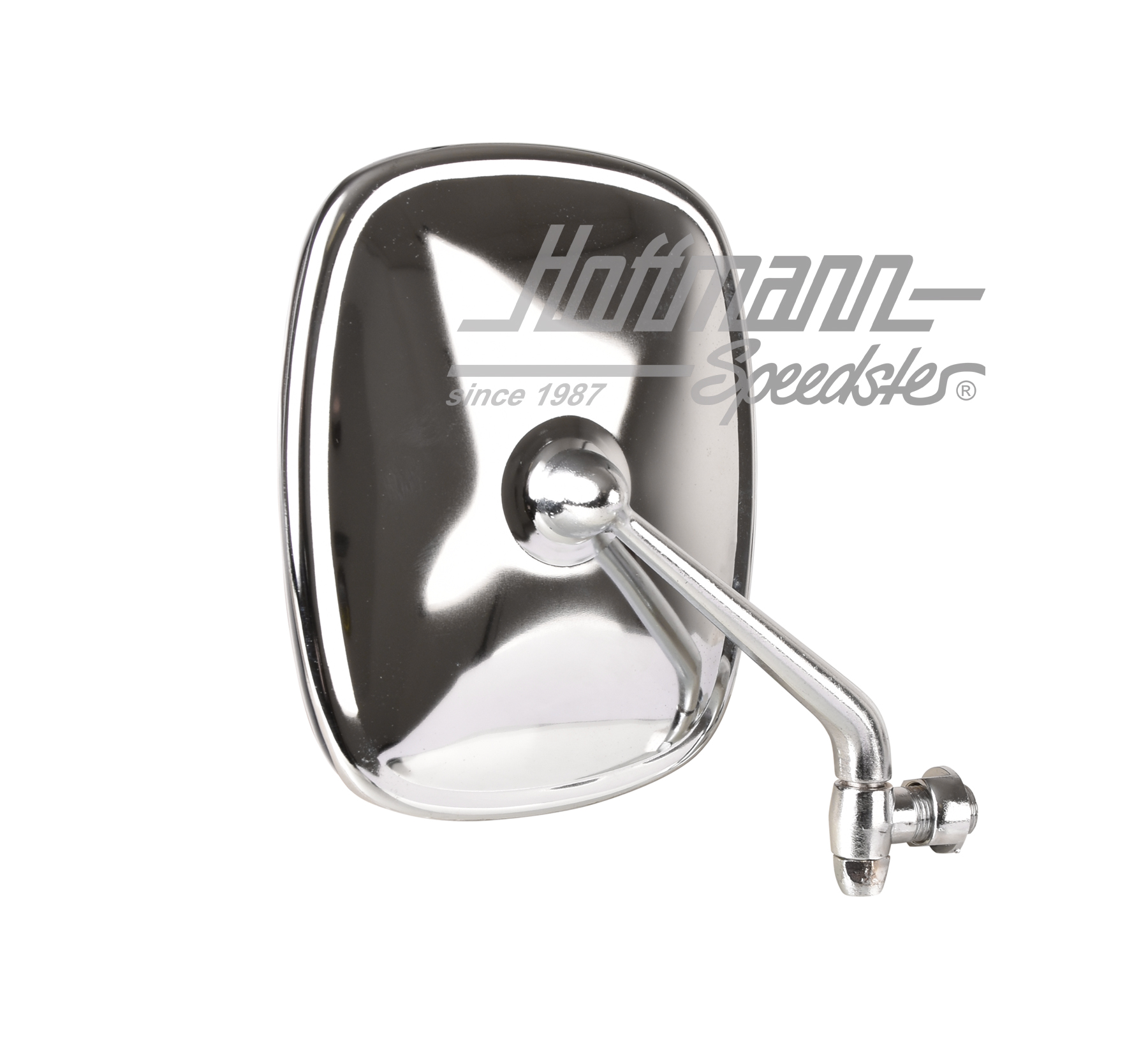 Spiegel, Bus T2, 67-79, Chrom, grau, re.