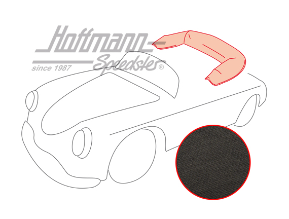 Staubhülle, 58-65, Sonnenland, schwarz |  | 510-8630-10