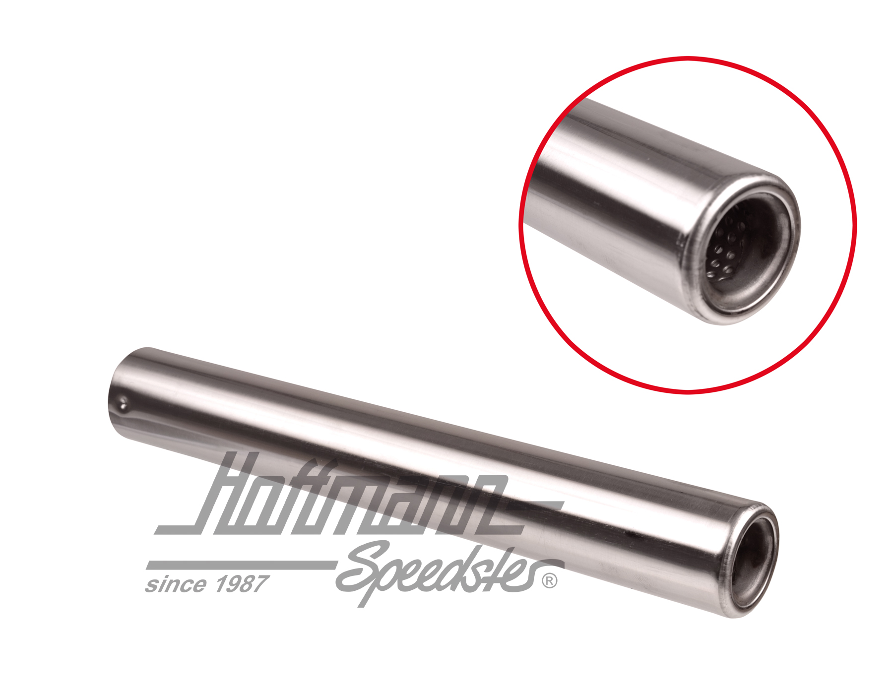Endrohr, Serie, 265mm, Edelstahl | 113 251 163 C | 020-3405-05
