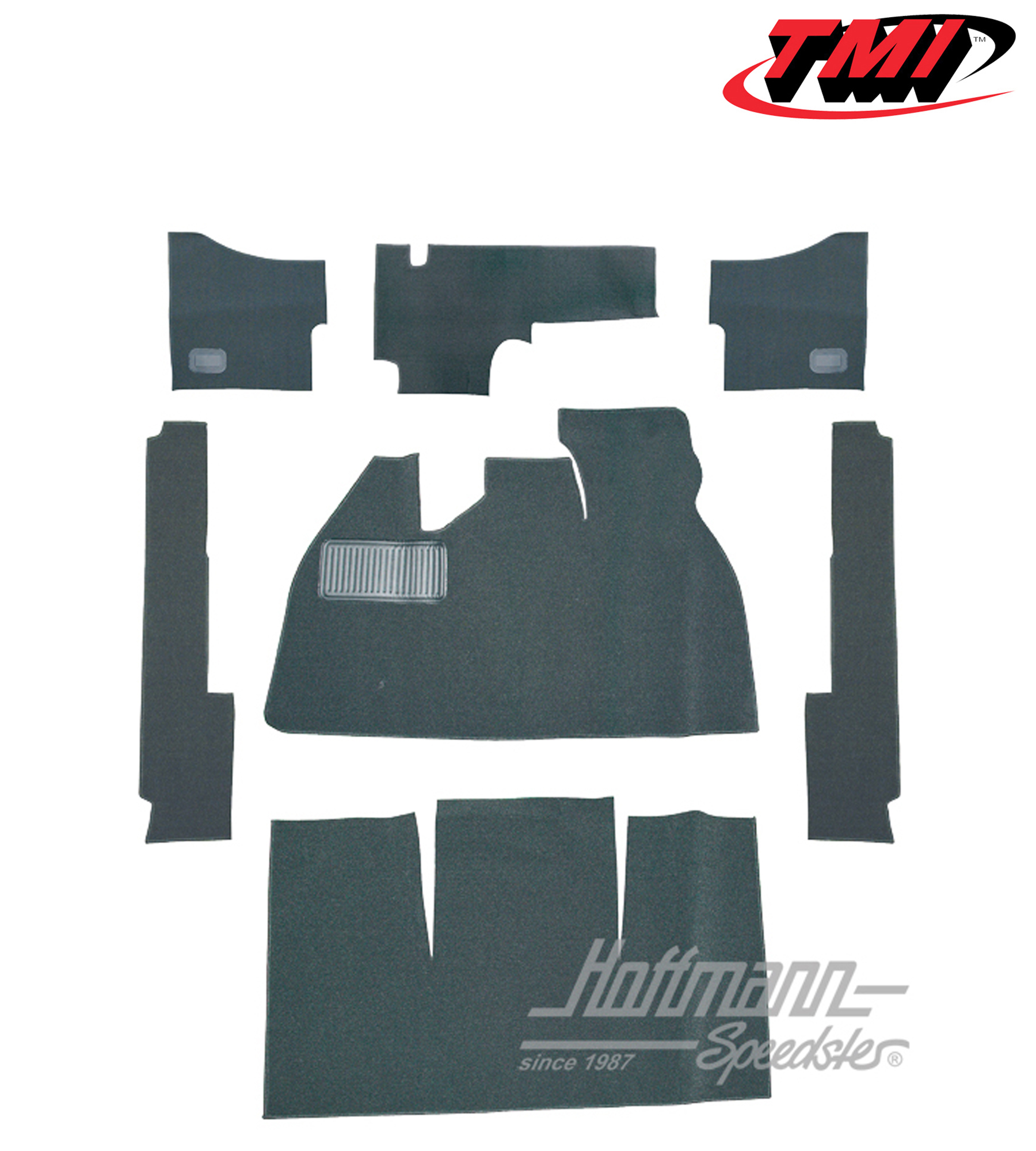 Teppichsatz, Limousine, grau, 8.57-7.68 | 34-F1106-407 | 020-5320