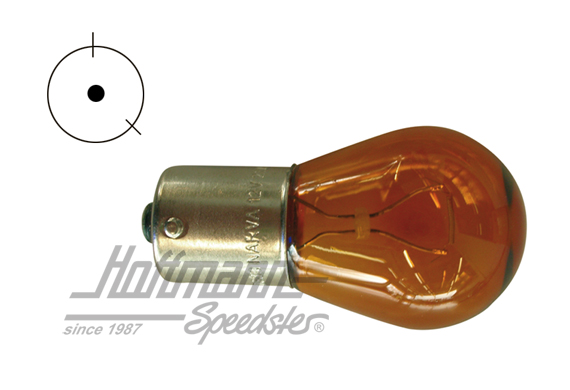 Glühlampe (Einfaden), "orange", 12V, 21W |  | 020-4419-14