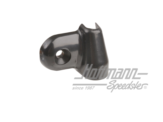 Abdeckung, Sitzkasten, schwarz, links