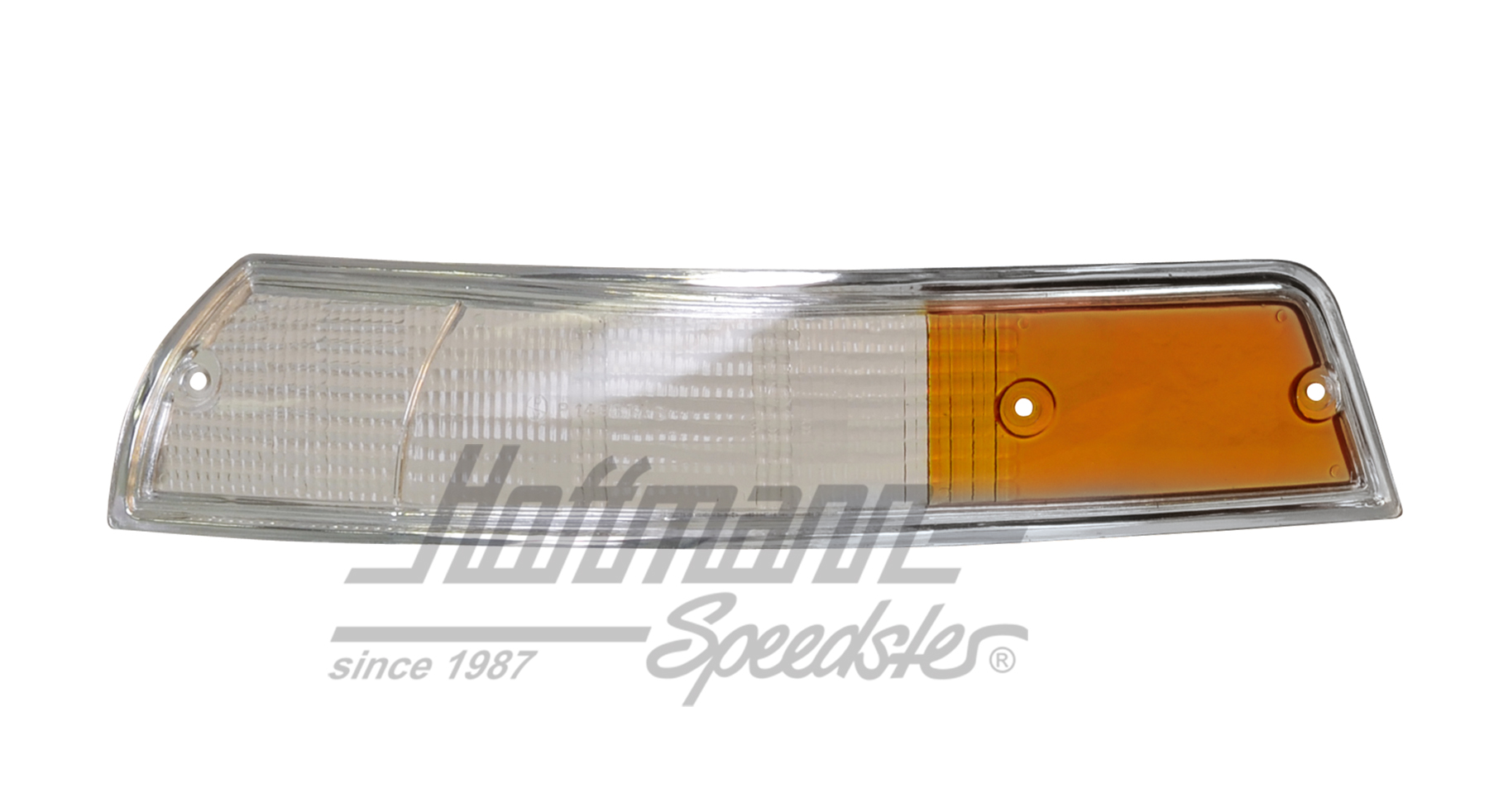 Blinkerglas, weiß/gelb/Chrom, 69-71,links | 911 631 921 03 | 580-1706-01