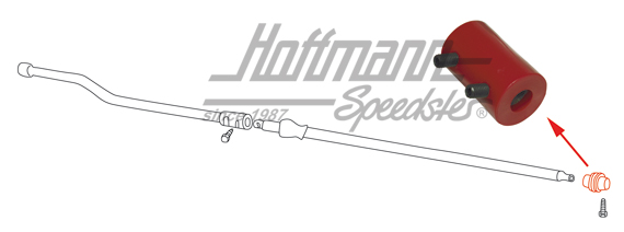 Schaltstangenkupplung, Urethan, -9.64 | 111 711 175 B | 020-4291-03