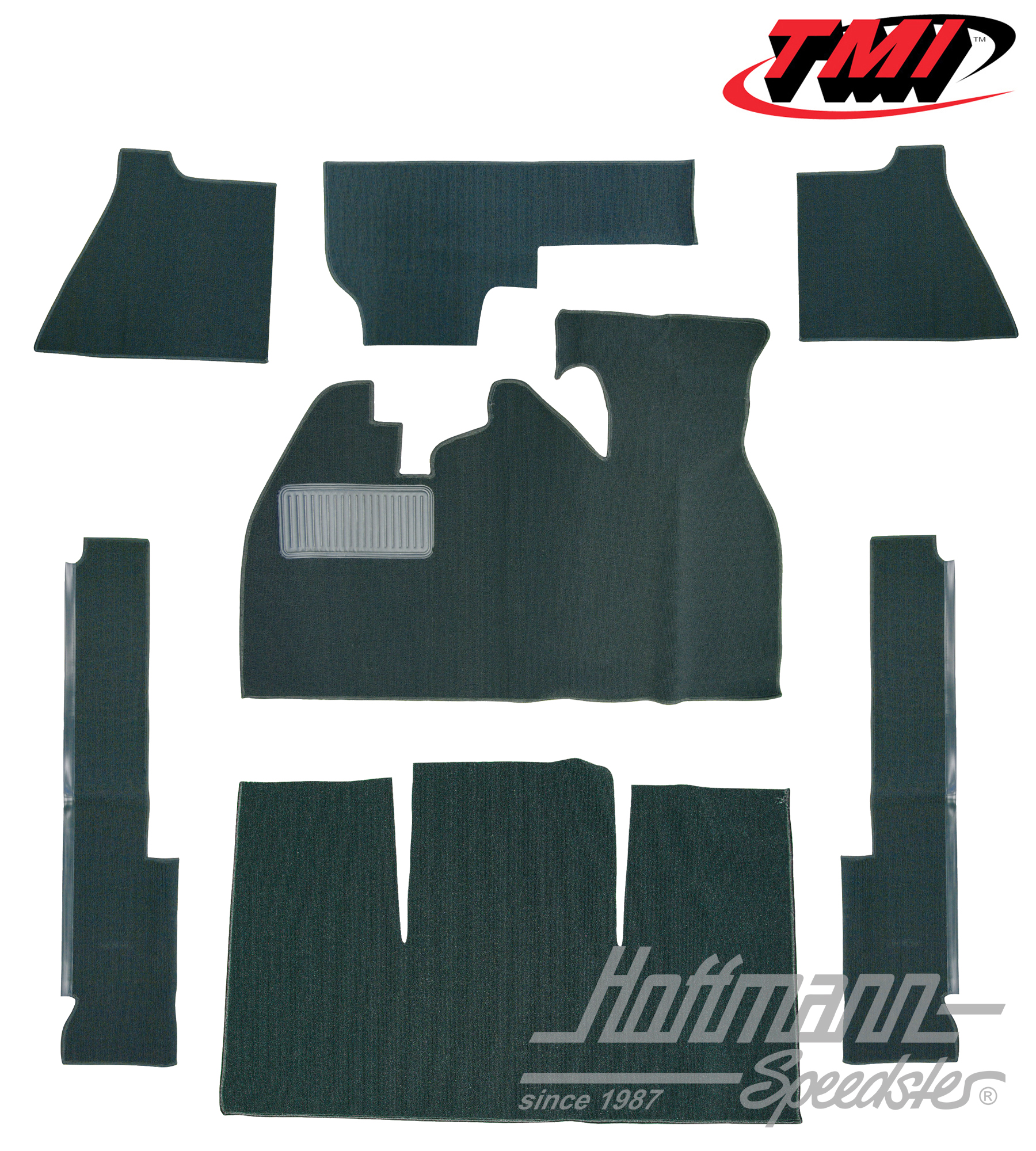 Teppichsatz, Limousine, schwarz, 1302 | 34-F1212-301 | 020-5304