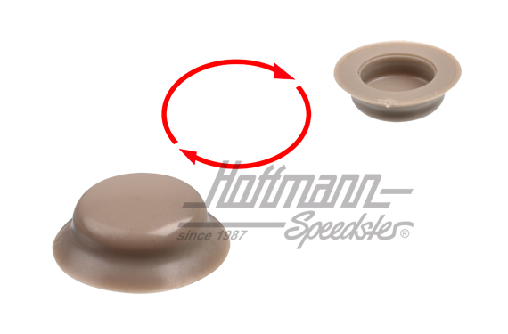 Kappe, Türverkleidung (sahara) | 311 867 169  9UW | 180-1914-16