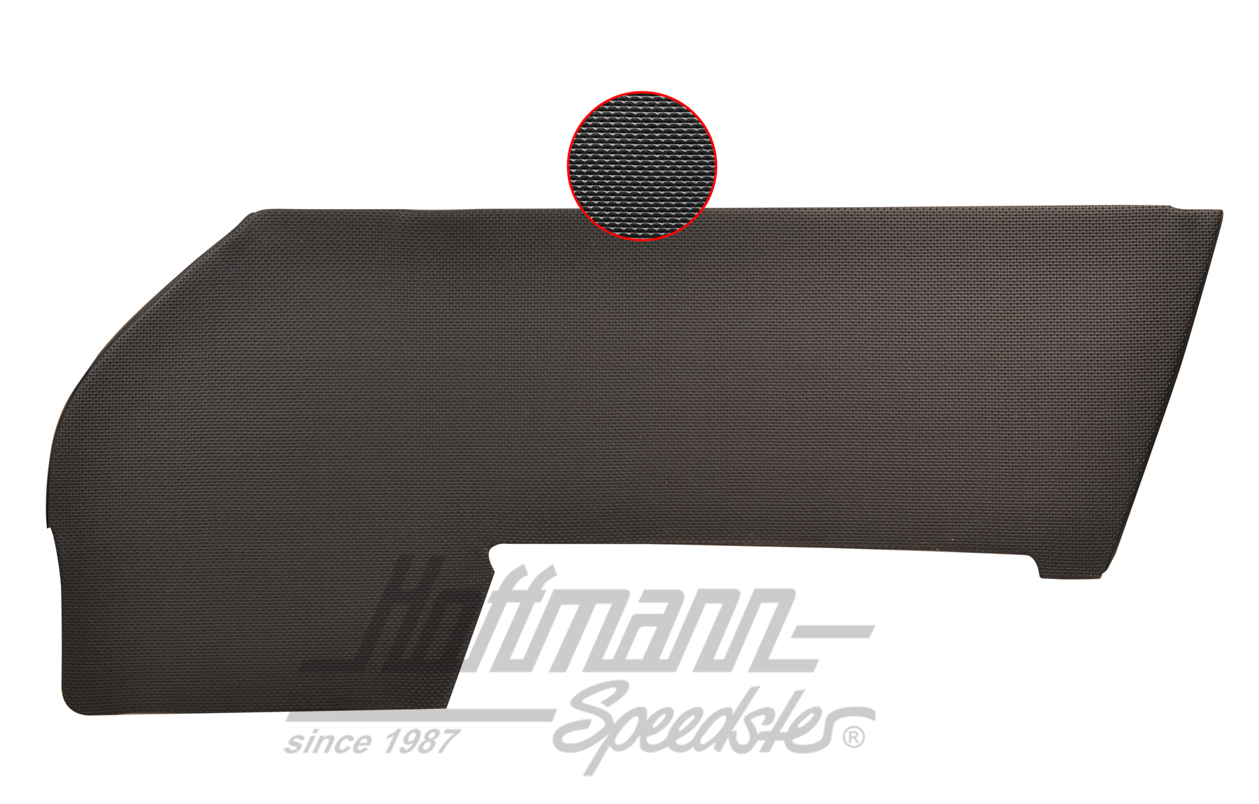 Türverkleidung, 911, 69-73, schwarz, re. | 901 555 032 00 | 580-0430-02