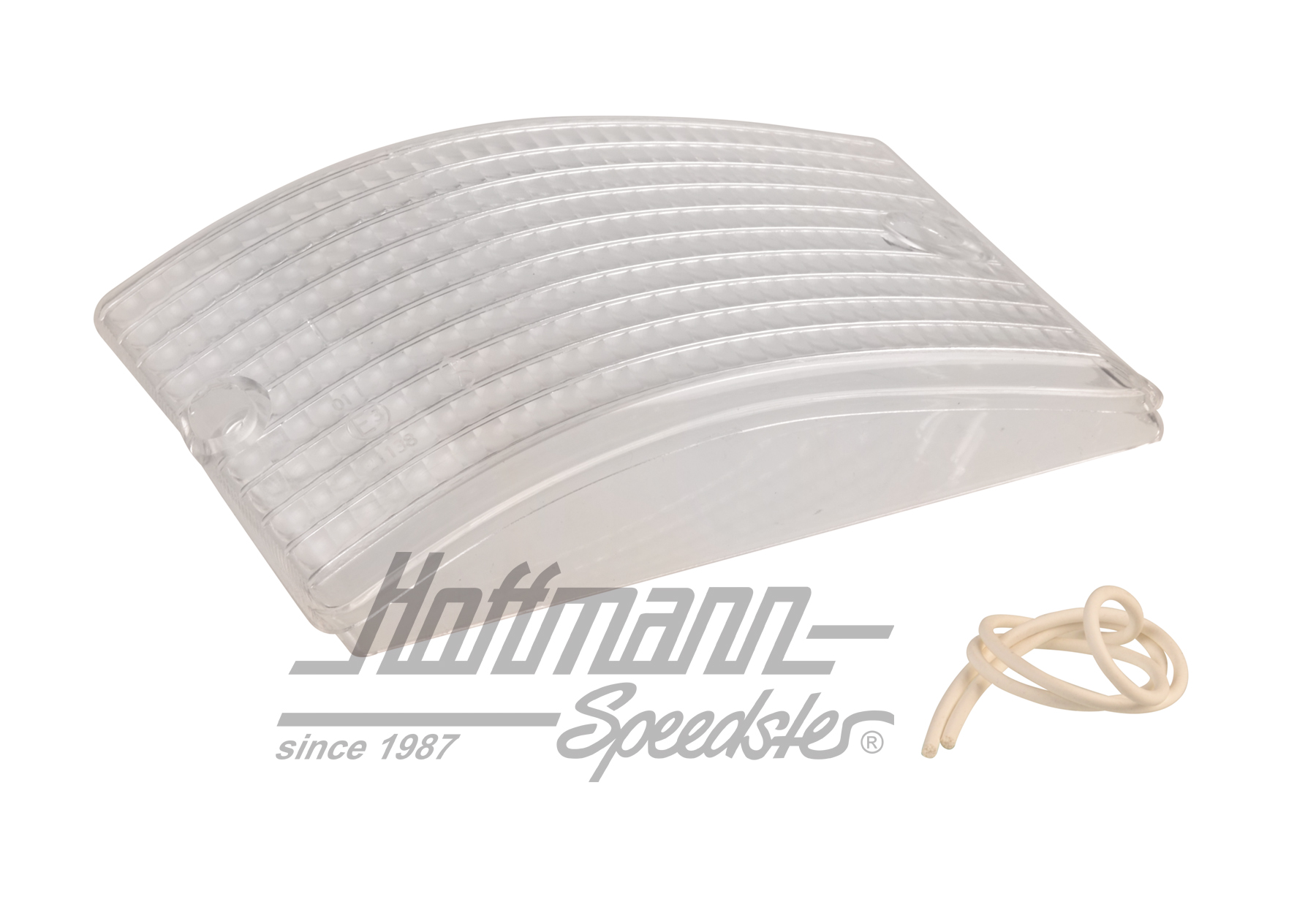 Blinkerglas, 924/944, weiß, links