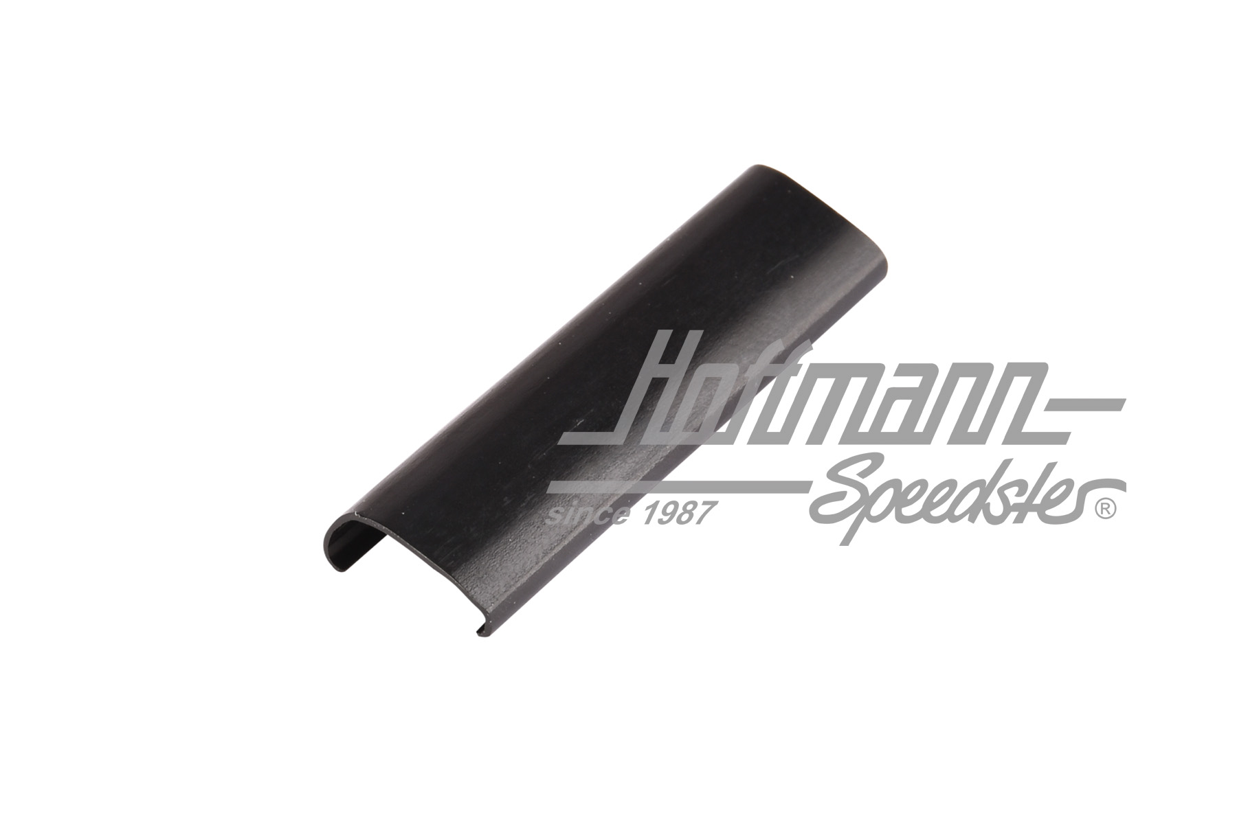 Verbindungsmuffe, Schachtleiste, schwarz