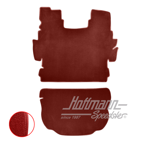 Teppichsatz, Kofferraum, 1302, rot |  | 026-6526