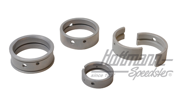 Hauptlager, 0.50/0.25, Bund 21mm, Stahl | 021 198 493 AOST | 092-0322-50