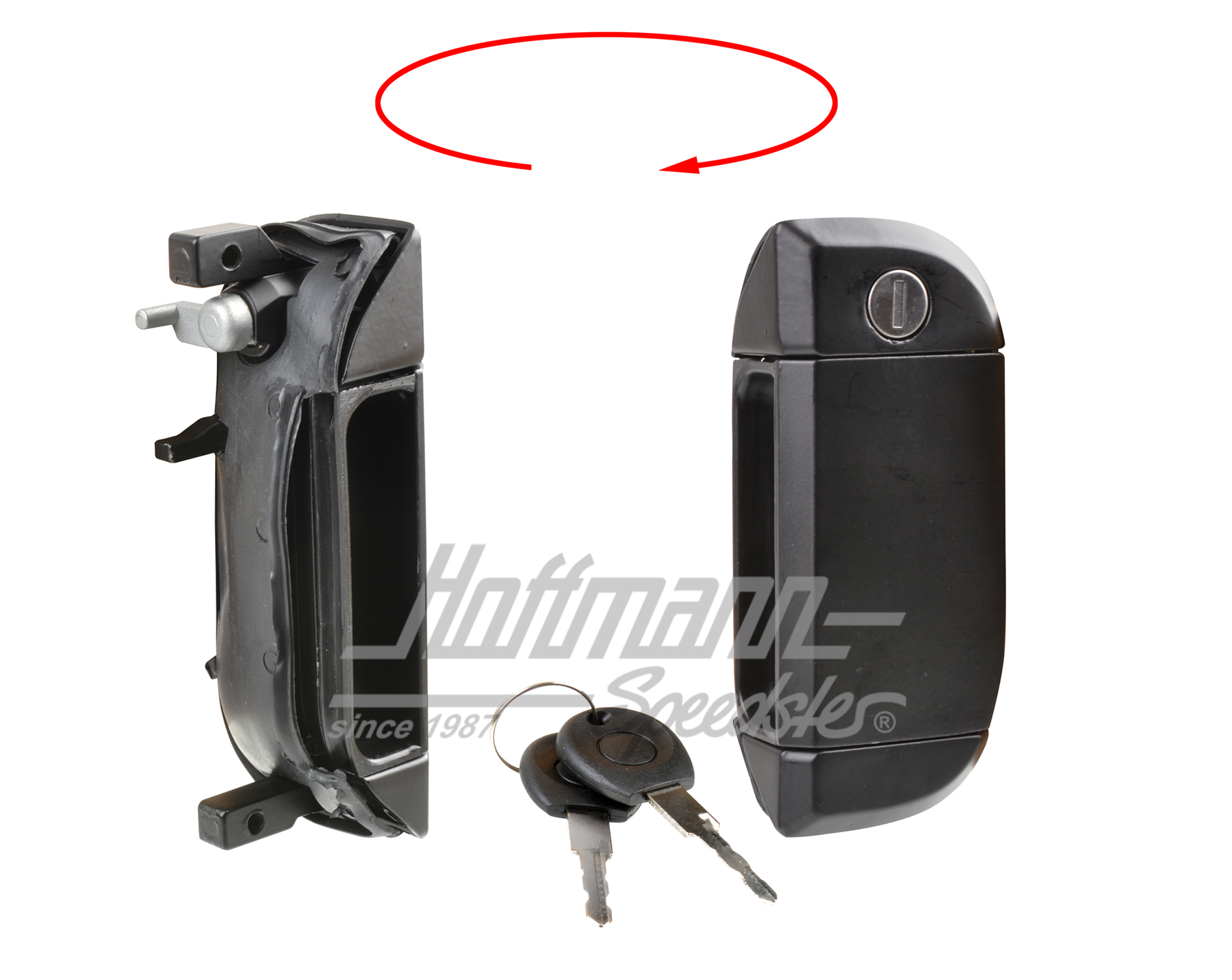 Klapptürgriff, hinten, Bus T4 | 701 827 561 A | 408-1040