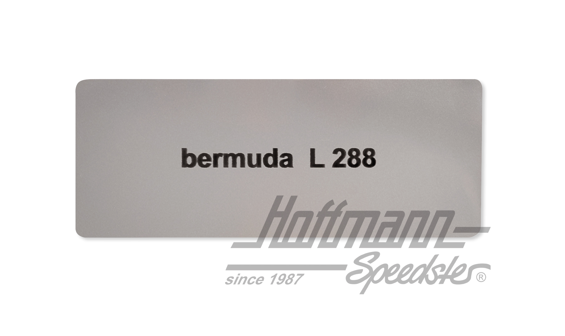 Aufkleber, Farbnummer L288, bermuda | L288 | 021-0180-06