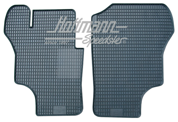 Gummimattensatz, schwarz, 2-tlg., Bus T3 | 2300 451 420 | 360-1010