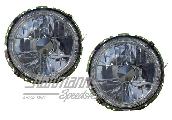 Scheinwerfersatz, Klarglas, Angel-Eyes | 171 941 753 A  101CH | 020-4429