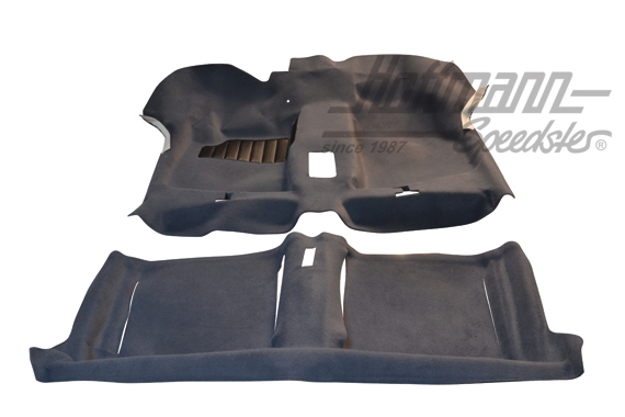 Teppichsatz, Golf 1 Cabrio, grau