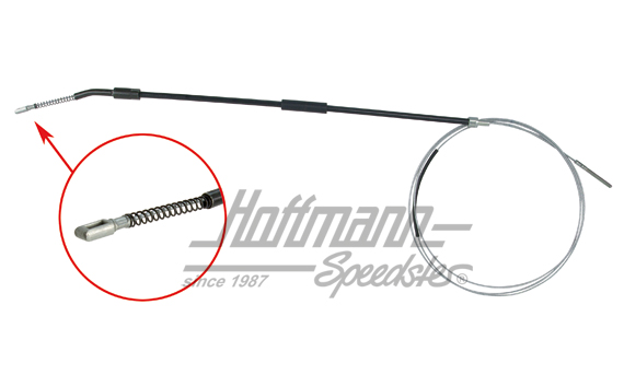 Handbremsseil, Bus T1, 60-63, 3460mm | 211 609 701 E | 089-2688-19