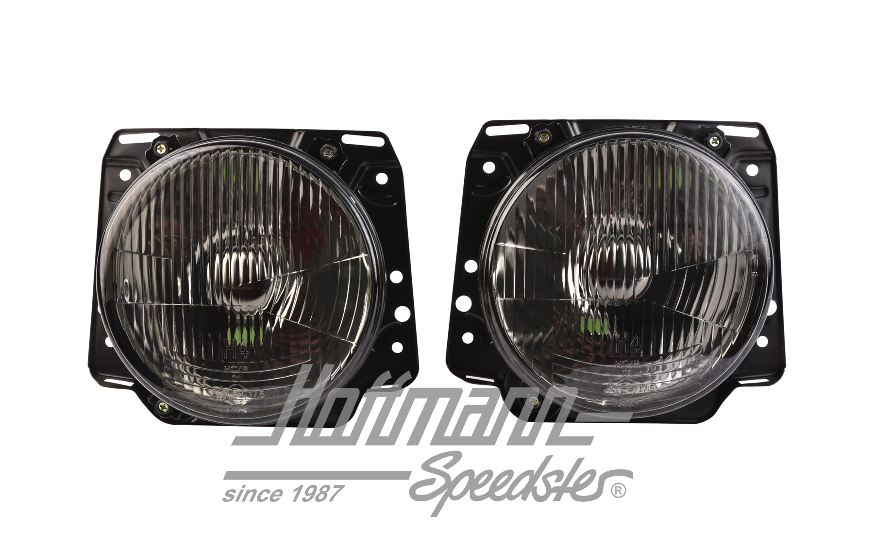Scheinwerfersatz, H4, Golf 2, schwarz | 191 941 753 A  OE-SK | 209-3817
