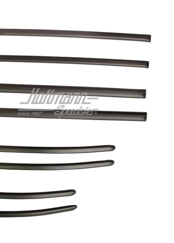 Zierleistensatz, 8tlg., Golf 1, schwarz | 171 898 111 | 180-1170-10