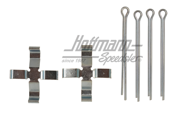 Befestigungssatz, Bremsklötze, ATE, 74-83 | --- --- --- | 160-4110-40